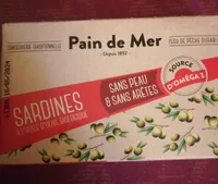 Sardines à l'huile d'olive biologique