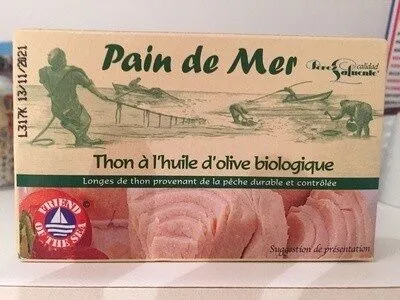 Thon à l'huile d'olive biologique