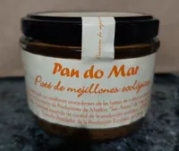 Paté de mejillones ecológicos
