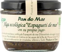 Alga ecológica espagueti de mar su propio jugo tarro