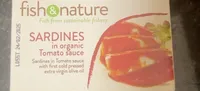 Sardines in organic tomato sauce
