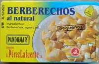 Berberechos al natural