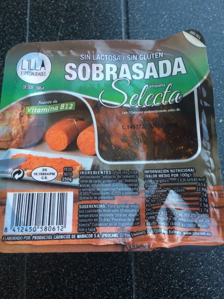 Sobrasada Selecta