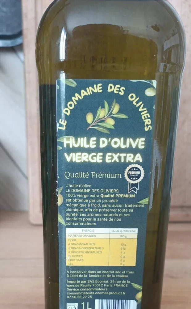 Huile d'olive vierge Extra
