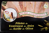 Filetes de ventresca de atún en aceite de oliva