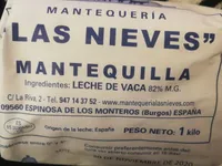 Mantequilla Las Nieves