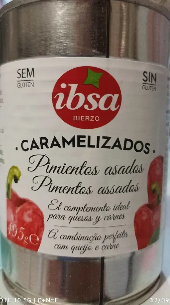 Caramelizados Pimentos assadas