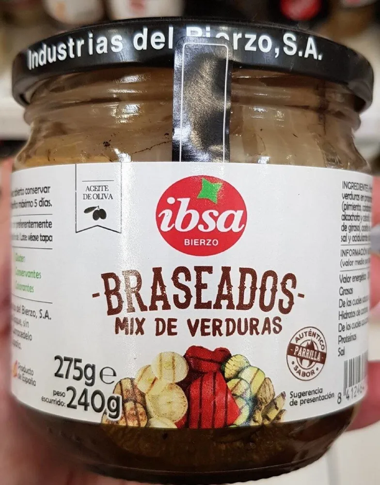 Braseados mix de verduras