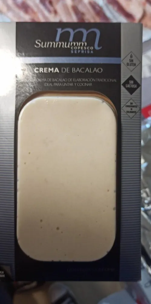 Crema de Bacalao