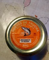 Huevas de trucha