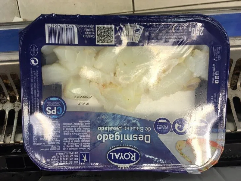 Desmigado de bacalao