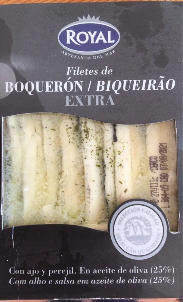 Filetes de boqueron extra