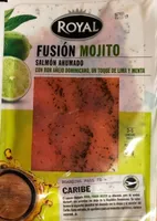 Salmón ahumado fusión mojito