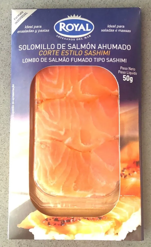 Solomillo de salmón ahumado