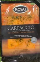 Carpaccio de Salmón ahumado