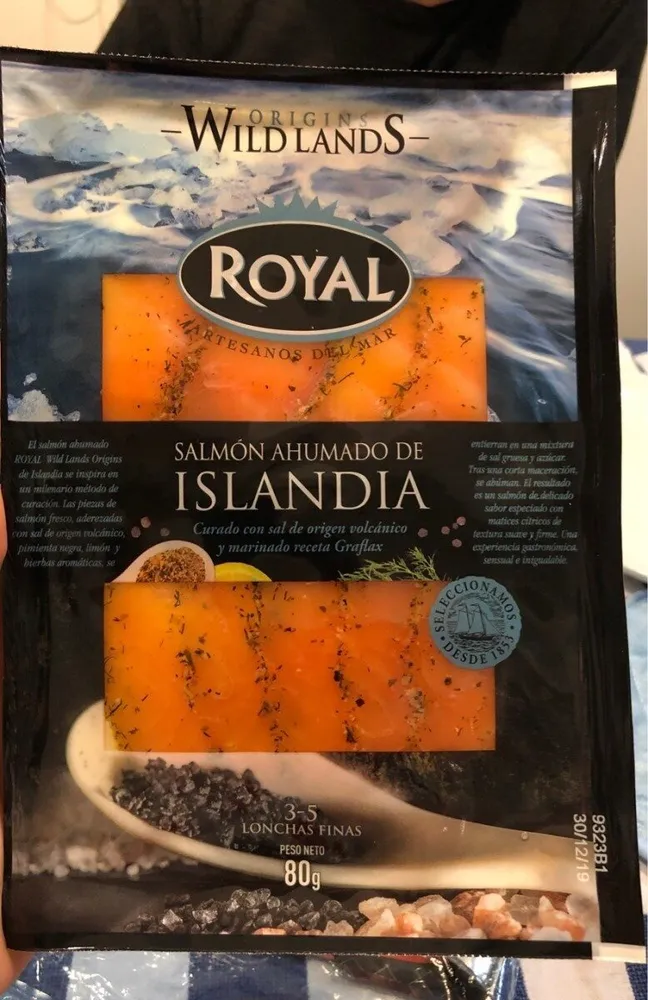 Salmón Ahumado de Islandia
