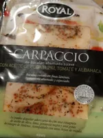 Carpaccio de bacalao ahumado suave