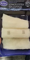 Bacalao ultracongelado lomos extra sin espinas