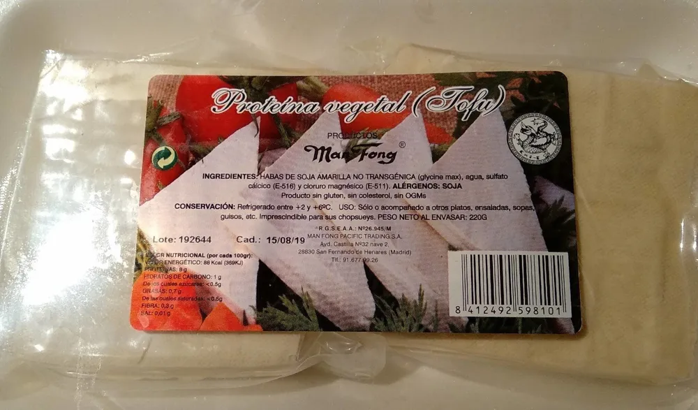 Proteína Vegetal (Tofu)