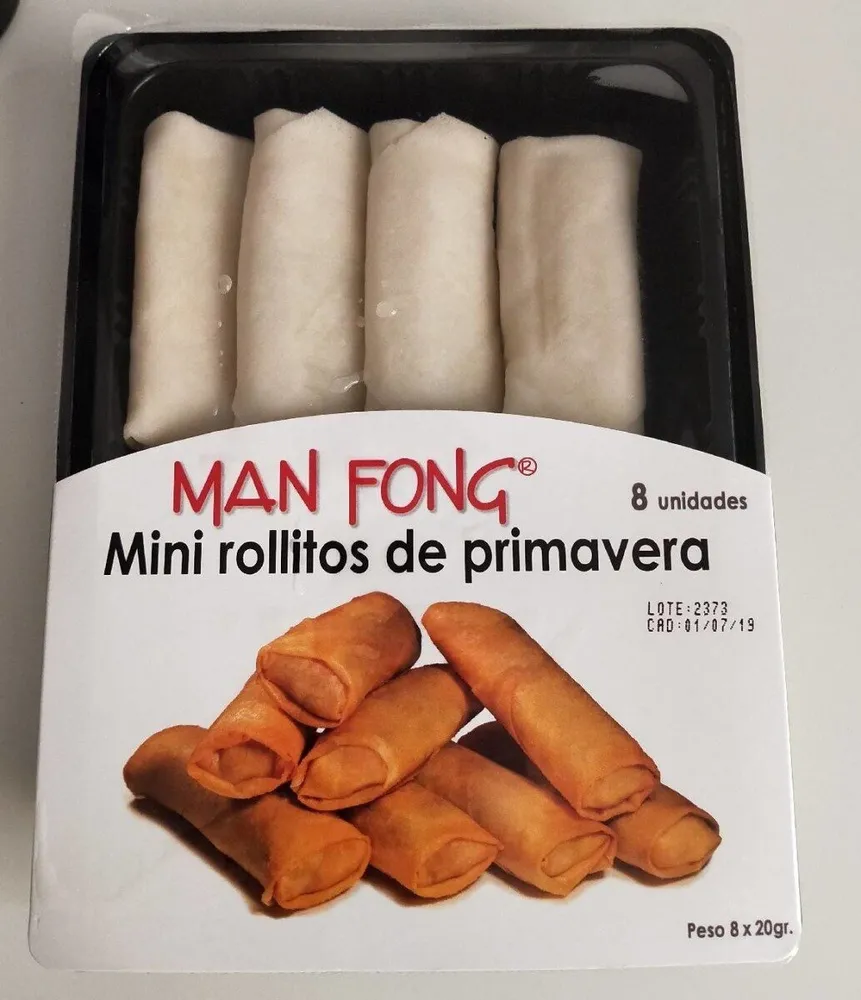 Mini rollitos de primavera