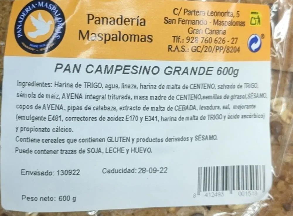 Pan campesino