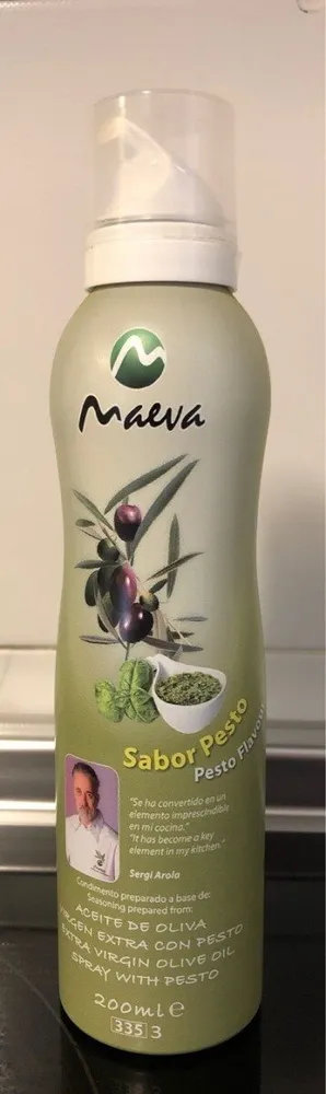 Aceite de Oliva virgen extra con pesto