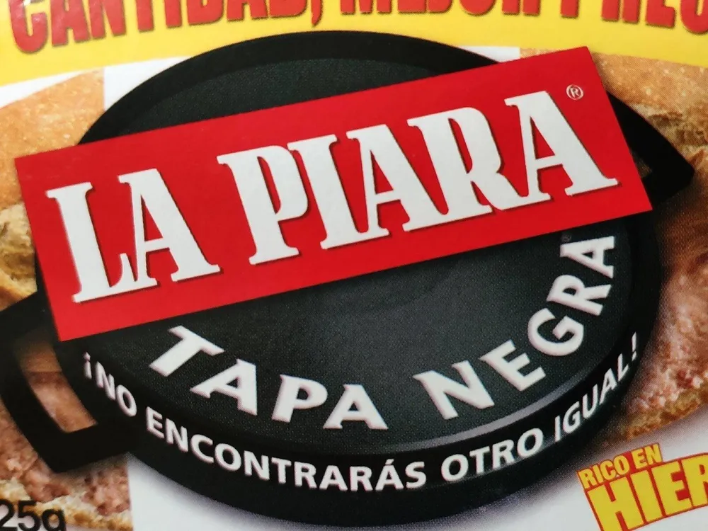 Paté La Piara tapa negra