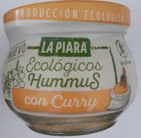 Hummus con curry