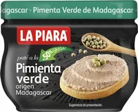 Paté a la pimienta verde -grasa tarro