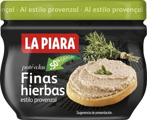 Paté a las finas hierbas estilo provenzal