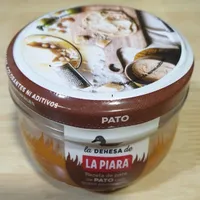 Pate de pato con queso parmesano