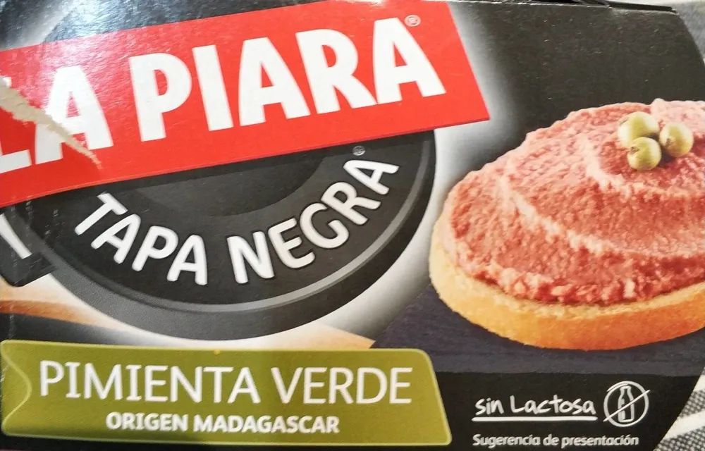 La Piara tapa negra Pimienta Verde