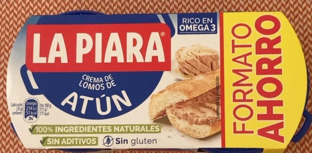 Crema de lomos de atún