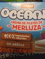 Crema de filetes de merluza