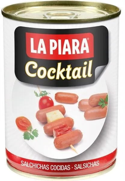 salchichas cocidas cocktail