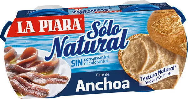 Pescado azul paté de anchoas