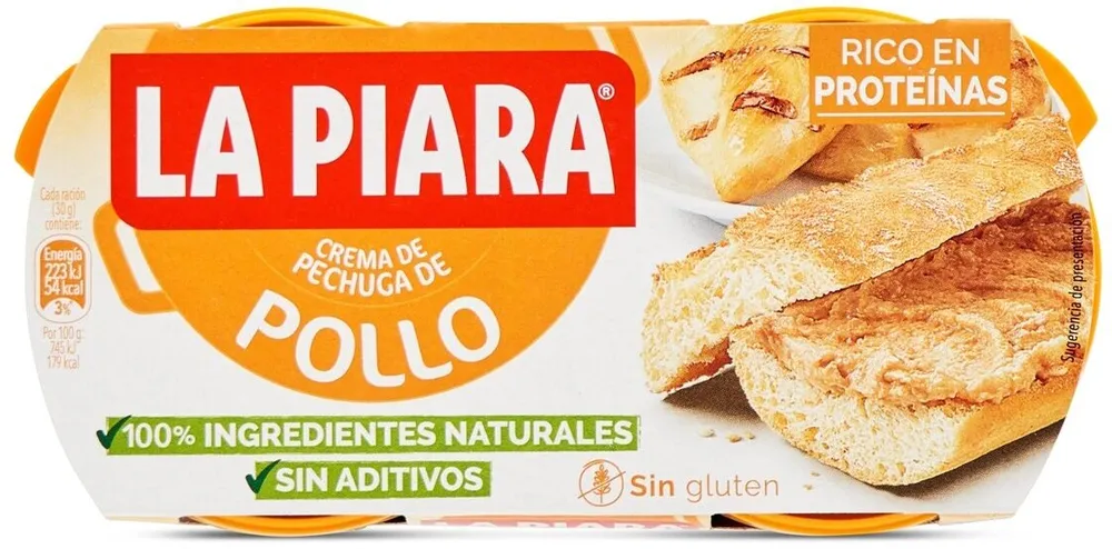 Crema de pollo natural