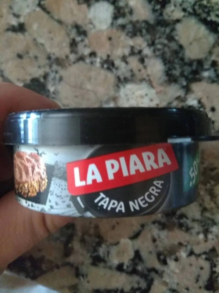Tapa negra -50% grasa