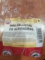 Mini galletas de almendras