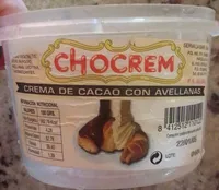 Crema de cacao con avellanas