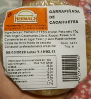 Garrapiñada de cacahuetes