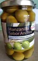 Aceitunas verdes enteras