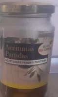 Aceitunas partidas