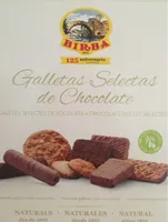 Galletas selectas de chocolate
