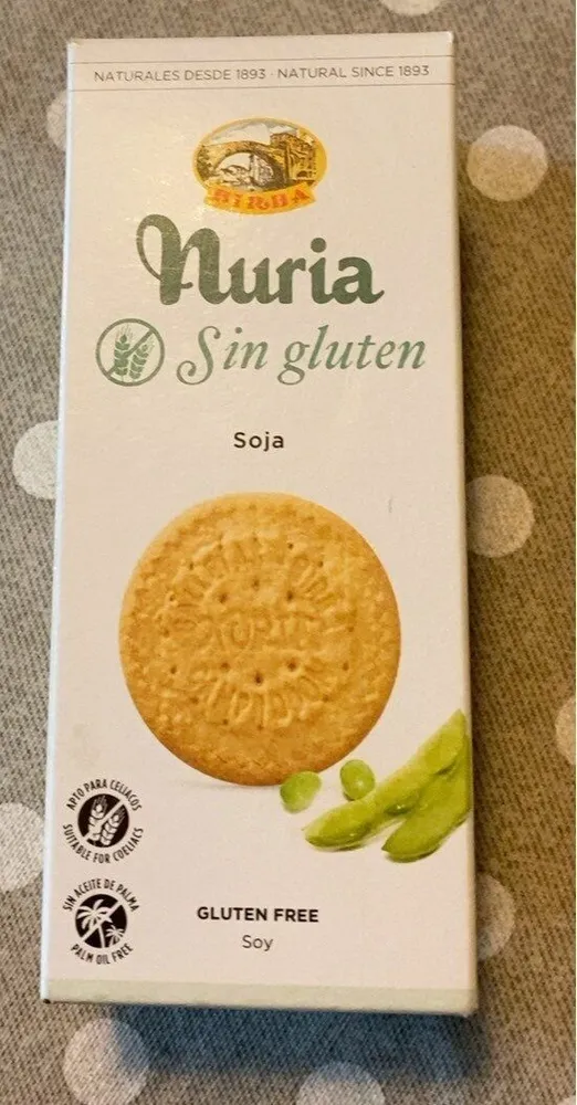 Nuria sin gluten