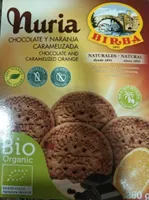 Nuria chocolate y naranja caramelizada bio