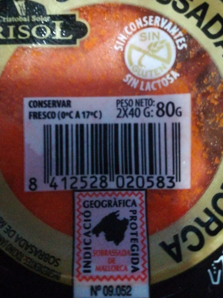 Sobrassada de Mallorca
