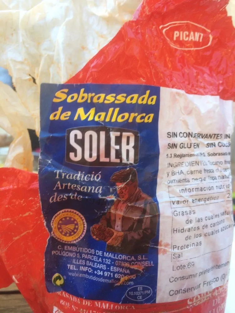 Sobrassada de mallorca