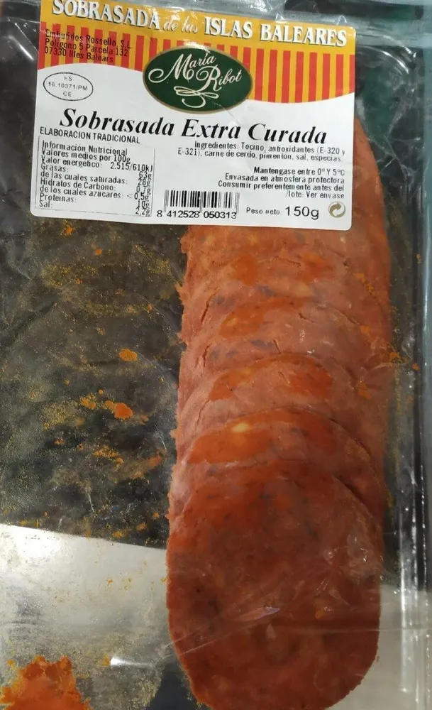 Sobrasada extra curada