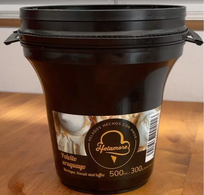 Helado de Polvito Uruguayo